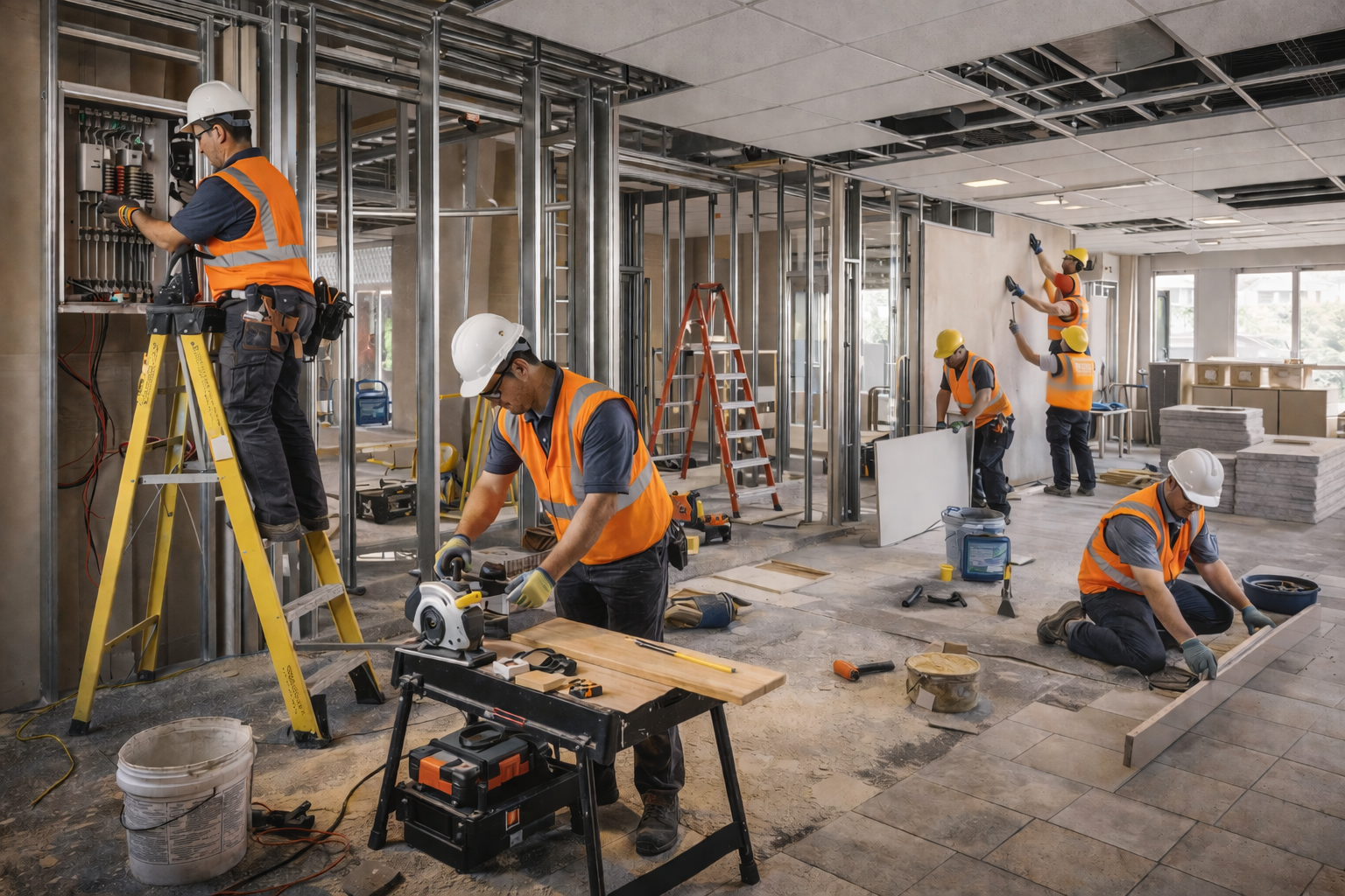 Interior and Exterior Renovation Work